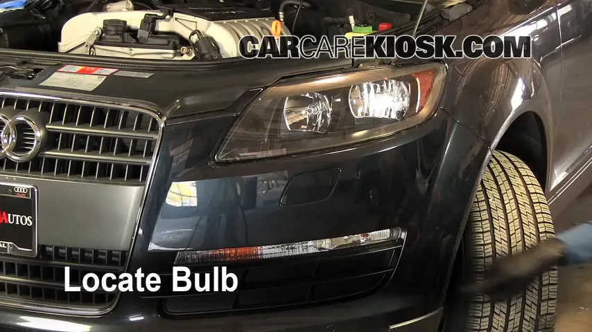 2009 Audi Q7 Premium 3.6L V6 Luces Luz de estacionamiento (reemplazar foco)